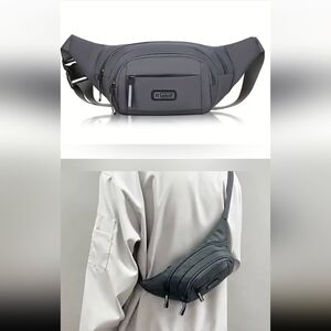 NWOT Oxford Sports Fanny Pack, 15.75" Adjustable Shoulder Strap, Zip Closure